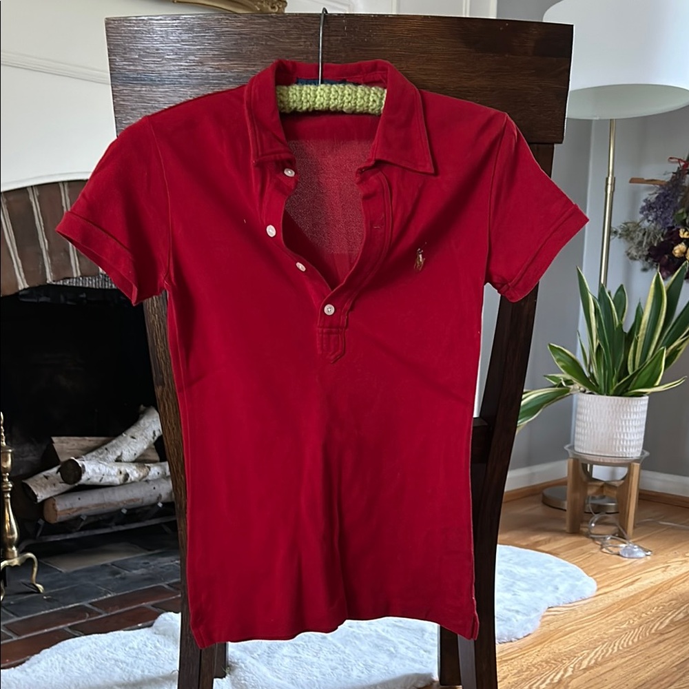 Ralph Lauren Red Polo